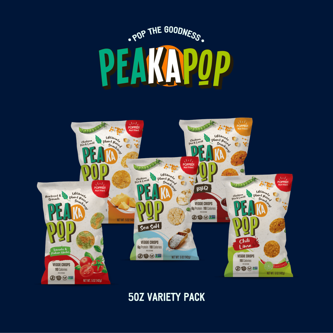 All Flavors Variety Pack – PeaKaPop